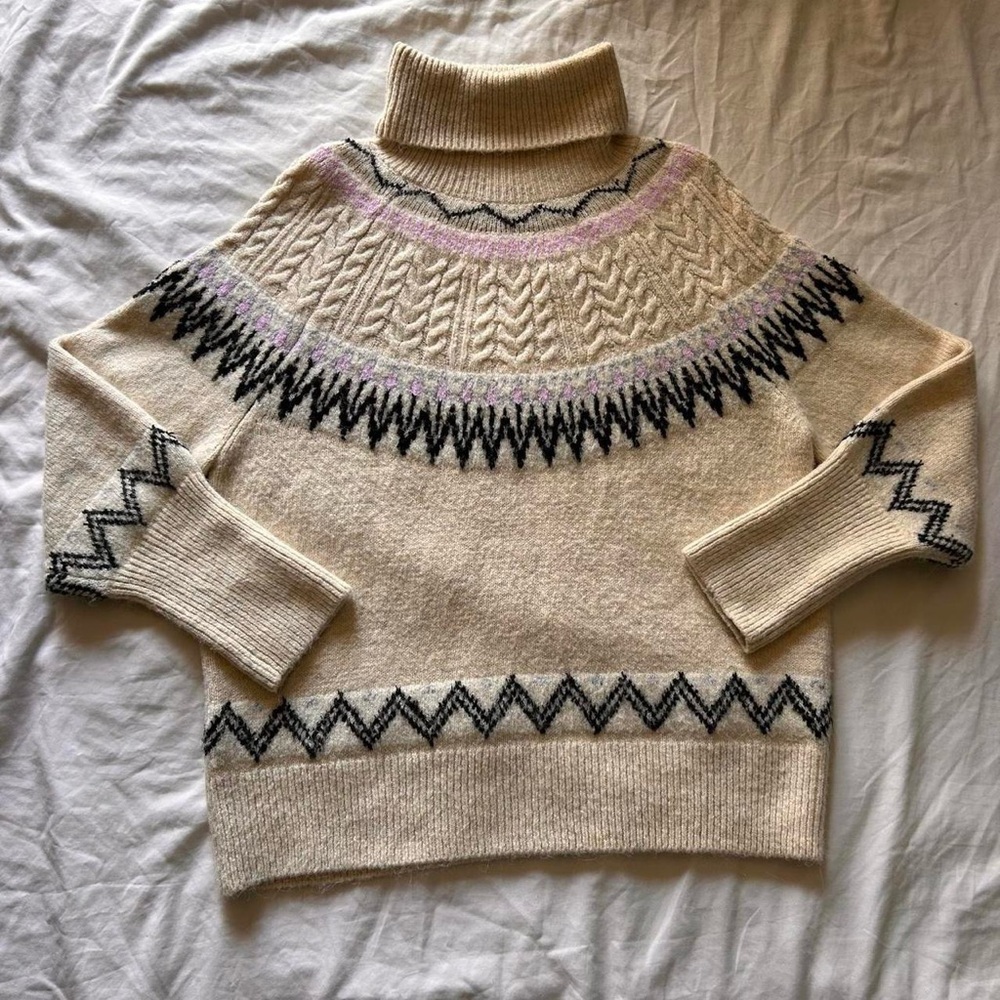 Turtleneck Sweater for Women size M